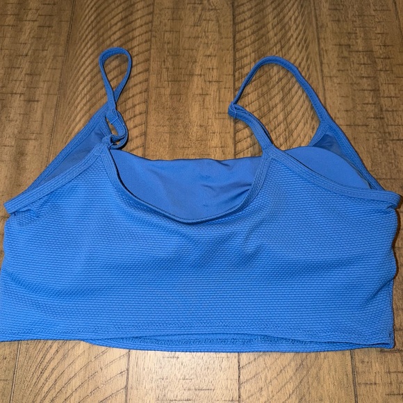 Aerie Vibrant Blue Scoop Bikini Tank~NWT - Picture 3 of 6
